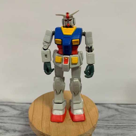 Vintage Bandai 2001 Mobile Suit RX 78 G Fighter Poseable Take Apart Figurine - Picture 1 of 3